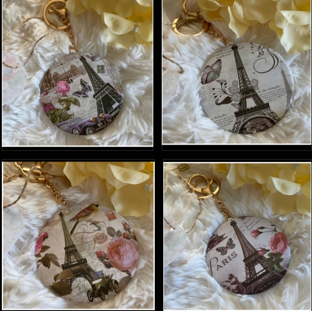 Vanity Mirror Keychains.